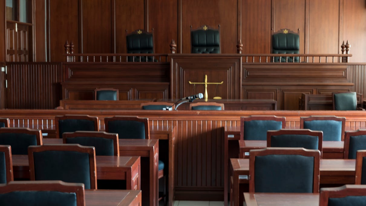 Empty Courtroom